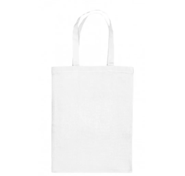 White Cotton Baby Shopping Bag