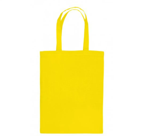 Yellow Cotton Baby Shopping Bag