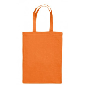 Orange Cotton Baby Shopping Bag