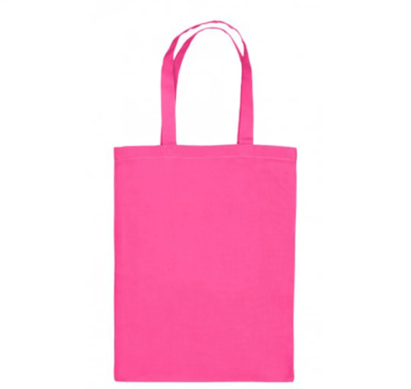 Pink Cotton Baby Shopping Bag