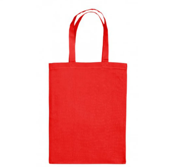 Red Cotton Baby Shopping Bag