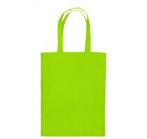 Lime Cotton Baby Shopping Bag