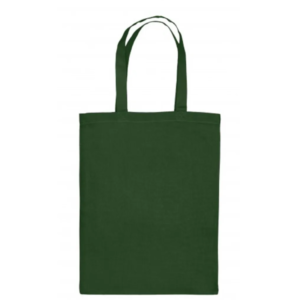 Navy Green Cotton Baby Shopping Bag