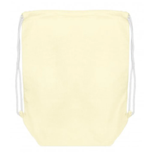 Natural Cotton Backpack with bottom gusset