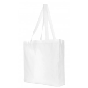 100% Cotton Canvas White Bag