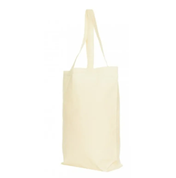 Natural – 100% Cotton Canvas Shopping Bag