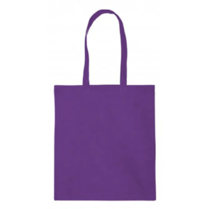 Cotton Tote Bag Purple