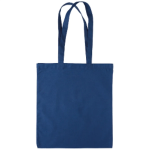 Cotton Tote Bag Navy Blue