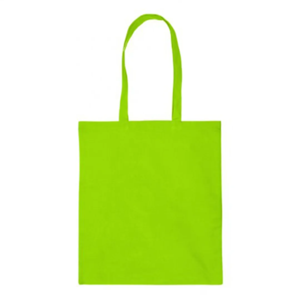 Cotton Tote Bag Lime