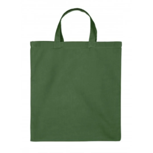 Cotton Tote Bag Navy Green